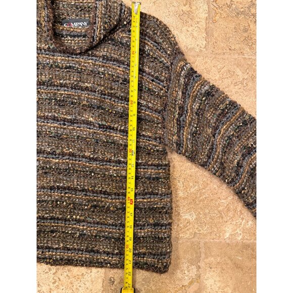 Vintage Company Ellen Tracy Striped Wool Blend Sweater P - Picture 5 of 6